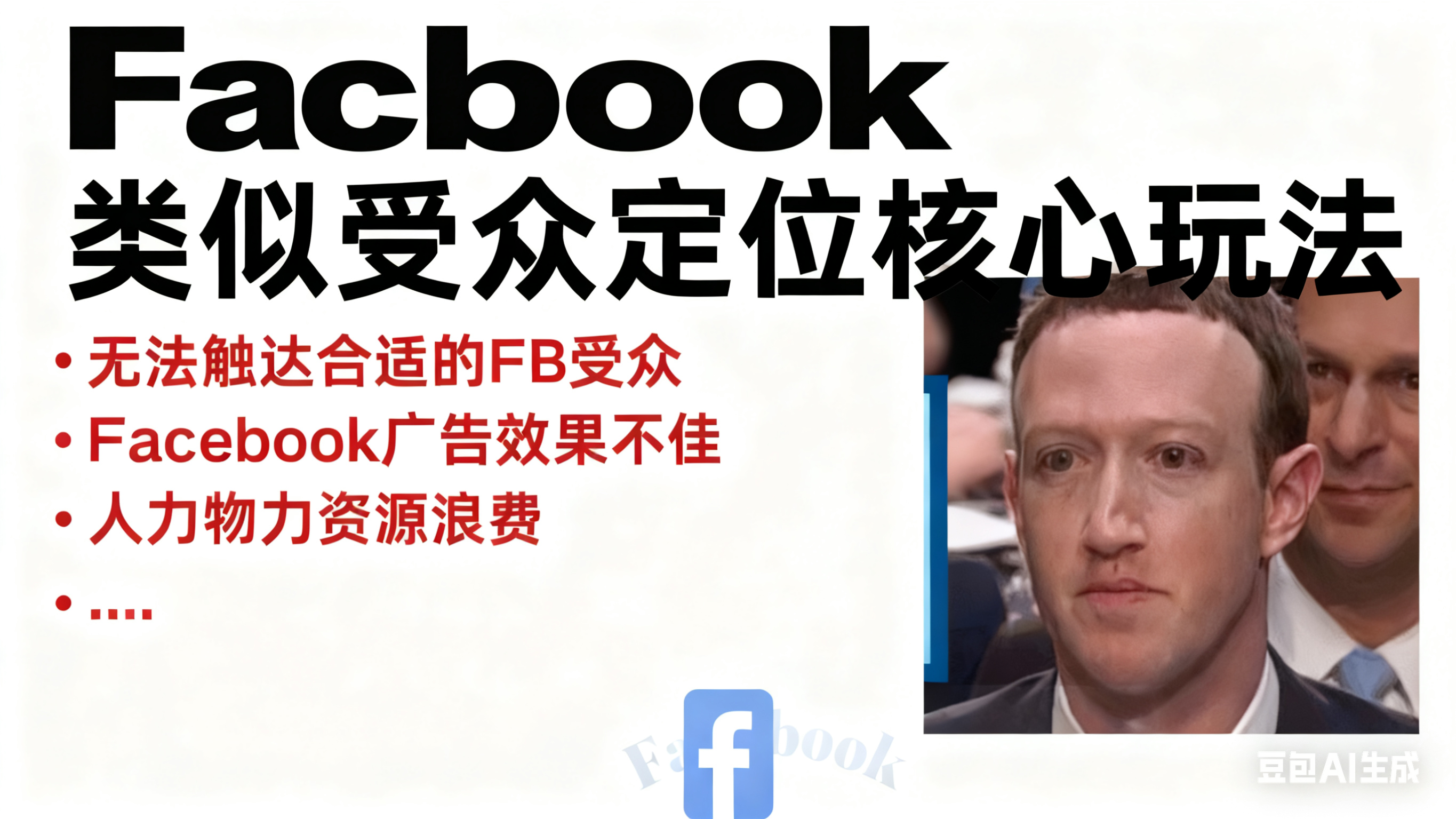 从 0 起步爆单：Facebook 类似受众定位核心玩法